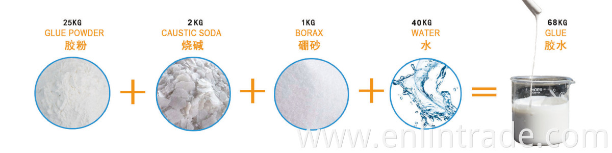 Composite paperboard adhesive